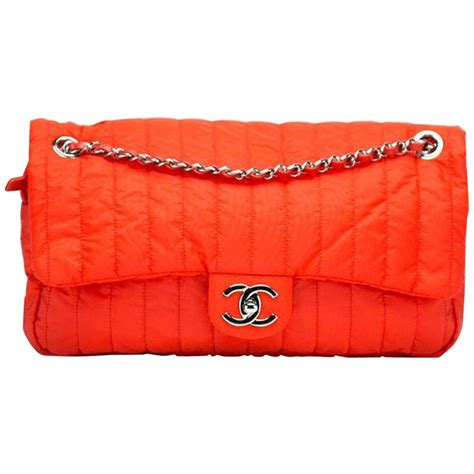 chanel nylon flap bag|chanel full flap bag.